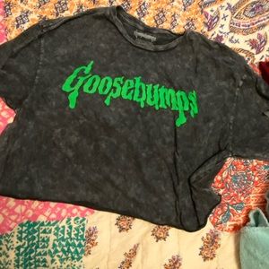 goosebumps crop top